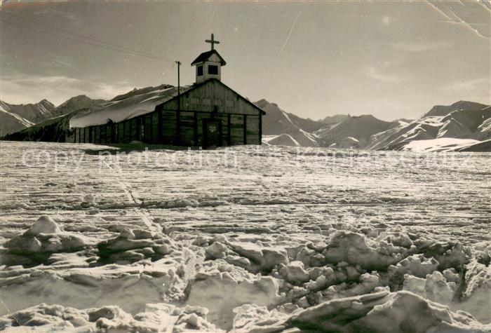 Fontcouverte la Toussuire Chapelle en hiver