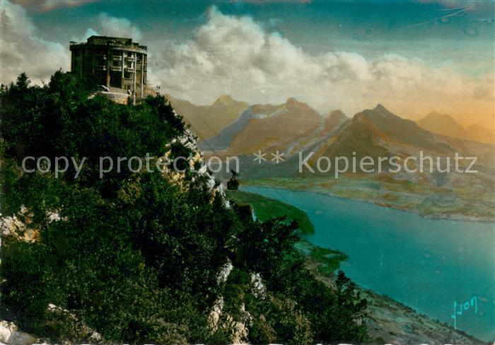 Annecy Haute-Savoie Le Téléférique gare station Superieure