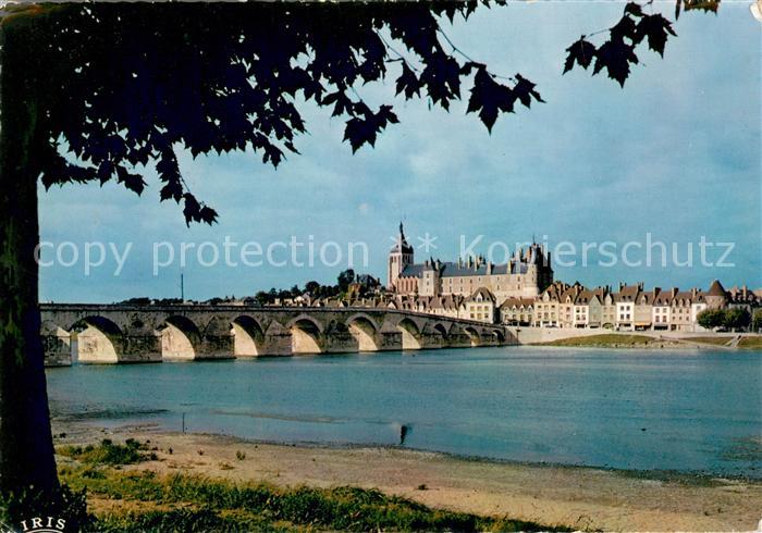 Gien 45 Pont sur la Loire Eglise