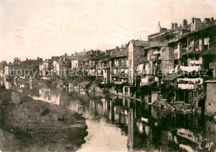 Aurillac Vieilles maisons sur la Jordanne