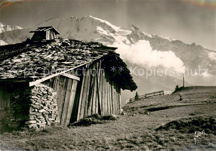Saint Nicolas de Veroce Plateau de la Croix Alpes