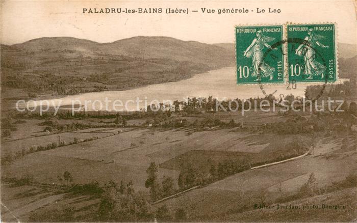 Paladru Vue generale Le Lao