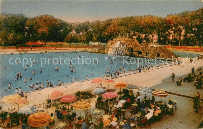 Toulouse Haute-Garonne Grande Piscine Municipale Terrasse et G