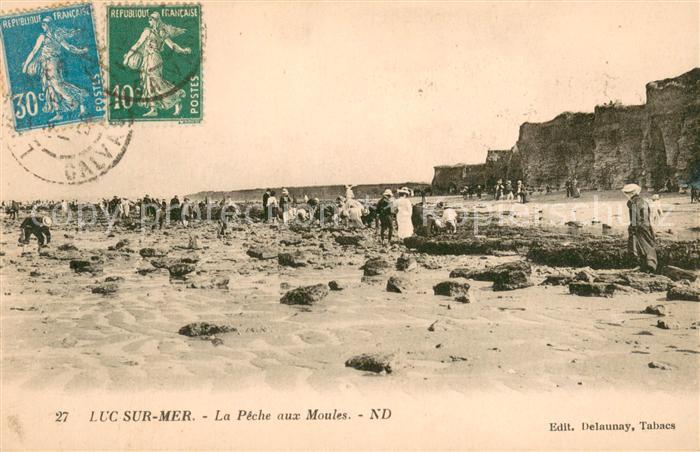 Luc-sur-Mer La Peche aux Moules