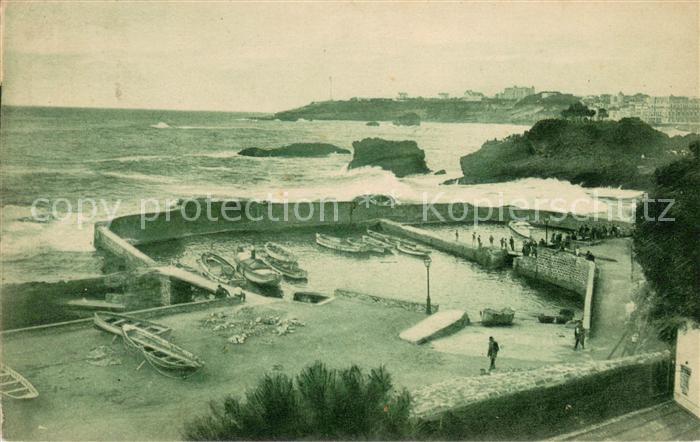Biarritz Pyrenees Atlantiques Cote Basque Port des Pecheurs