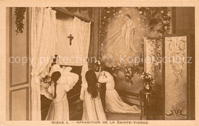 Lisieux Diorama de Sainte Therese de l’Enfant Jesus Scene 6 Apparition de la Sai