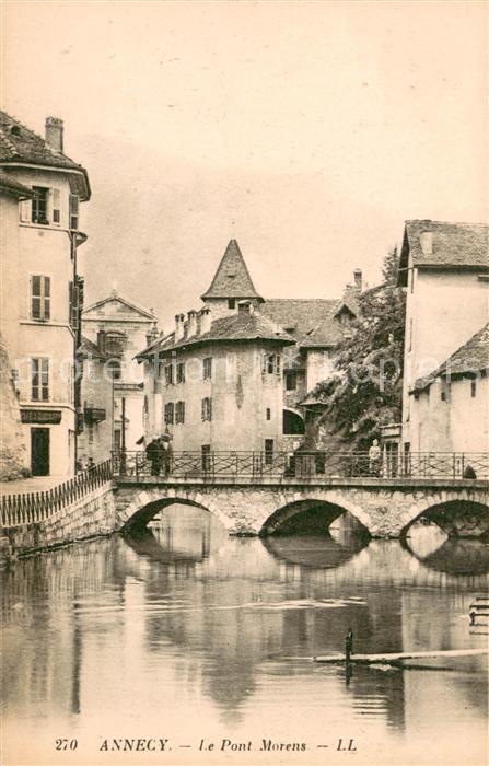 Annecy Haute-Savoie Le Pont Morens