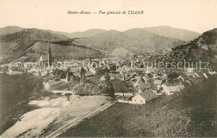 Thann Haut Rhin Elsass Vue generale