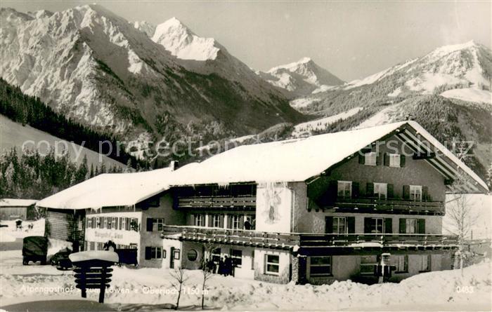 Oberjoch Alpengasthof Pension zum Loewen