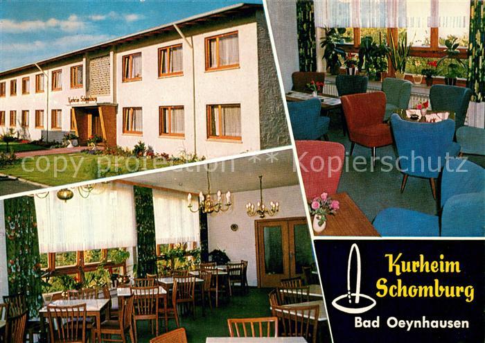 Bad Oeynhausen Kurheim Schomburg Gastraum