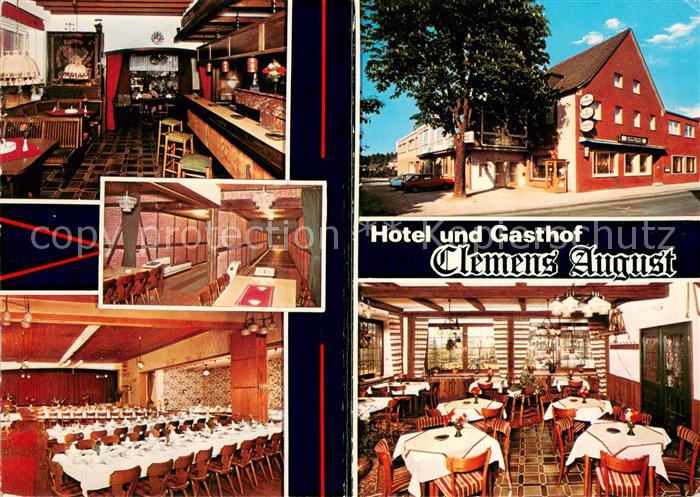 Davensberg Hotel Gasthof Clemens August Gastraeume Kegelbahn Bar