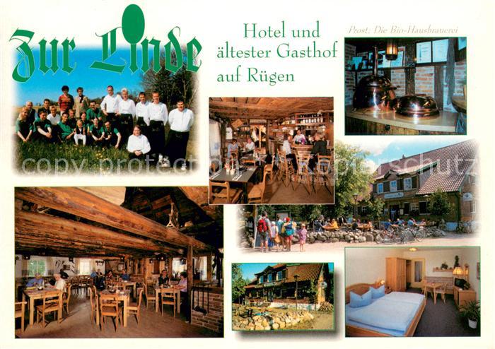 Middelhagen Ruegen Landgasthof Zur Linde Gastraeume Zimmer Hausbrauerei