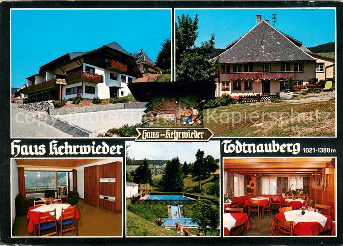 Todtnauberg Haus Kehrwieder Gaststube Zimmer Pool