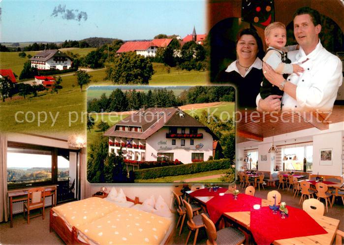 Dachsberg Suedschwarzwald Hotel Landgasthof Hochwiesen Gastraum Zimmer Panorama