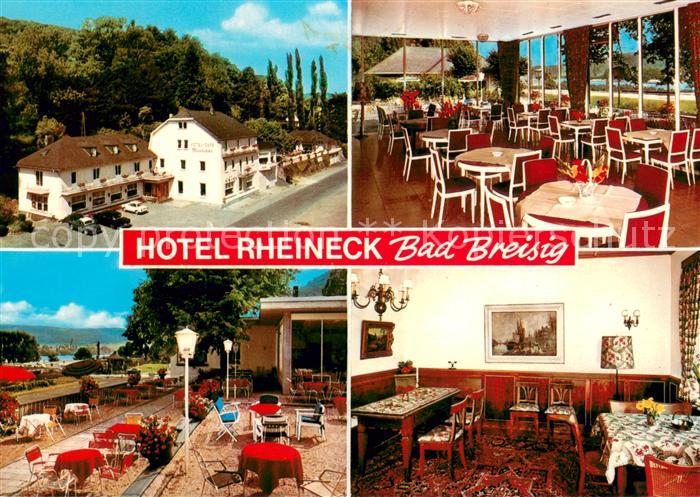Bad Breisig Hotel Rheineck Speisesaal Terrasse Zimmer