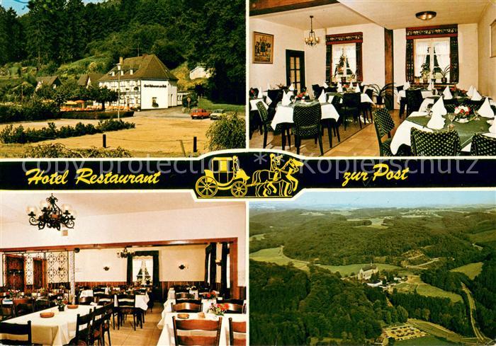 Altenberg Rheinland Hotel Restaurant zur Post Panorama