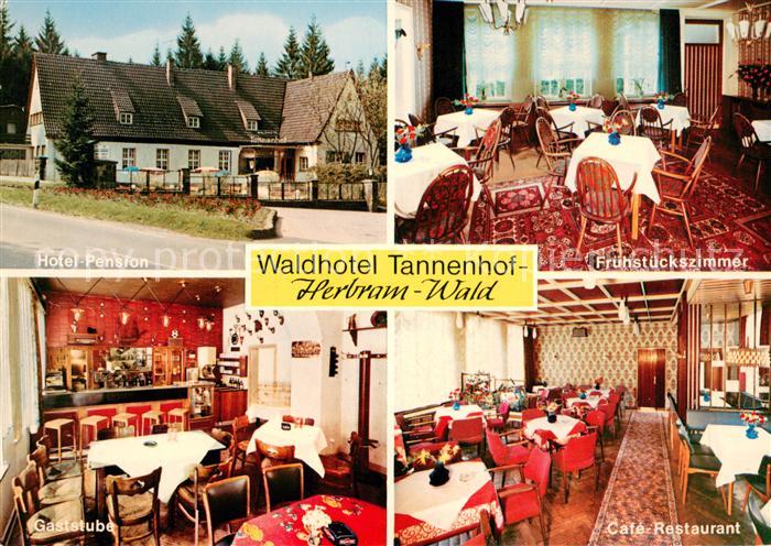 Neuenheerse Waldhotel Tannenhof Hotel Pension Fruehstueckszimmer Gaststube Cafe