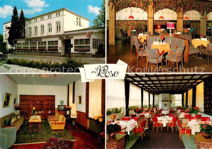 Bad Oeynhausen Hotel Cafe Restaurant zur Rose