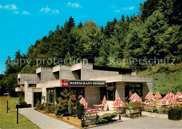 Obertrubach Restaurant Pension Treiber Terrasse