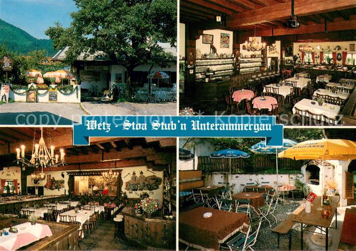 Unterammergau Wetz Stoa Stubn Gastraeume