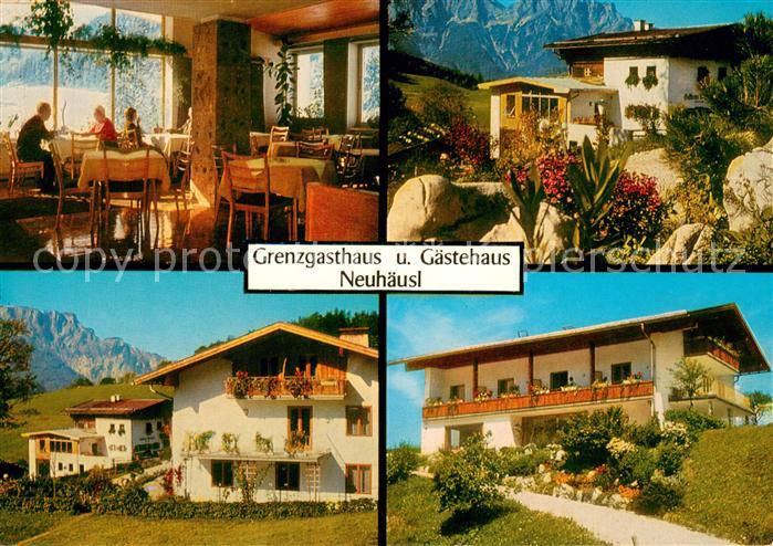 Oberau Berchtesgaden Grenzgasthaus und Gaestehaus Neuhaeusl Gaststube