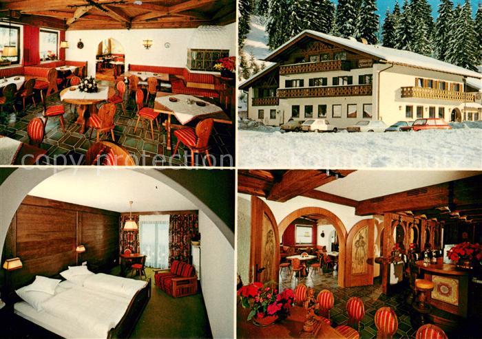 Klais Hotel Sonnenhof Gaststube Bar Zimmer