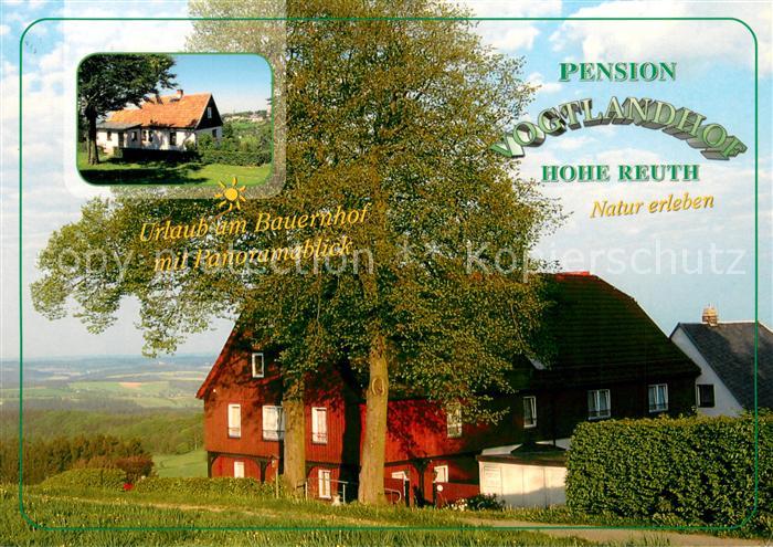 Schoeneck Vogtland Pension Vogtlandhof Panorama