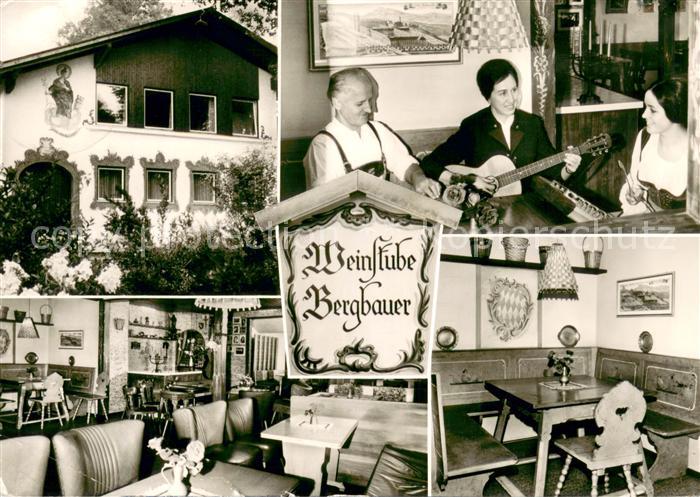Rottenbuch Oberbayern Weinstube Bergbauer Gastraeume Musikertrio