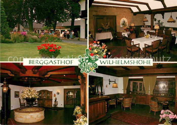 Stemwede Berggasthof Wilhelmshoehe Gastraeume