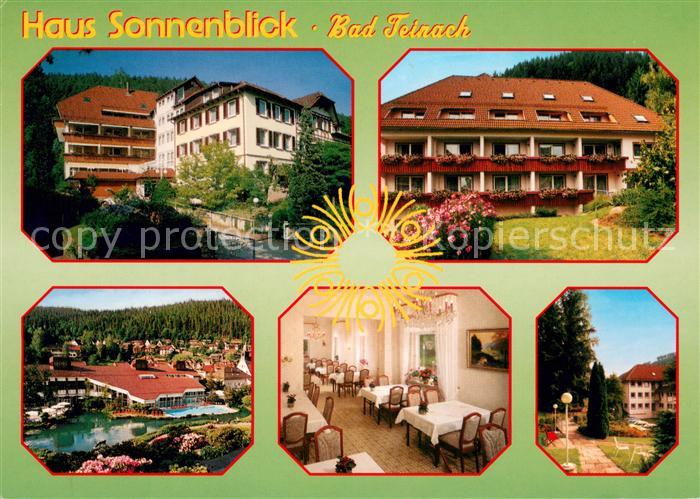 Bad Teinach-Zavelstein Haus Sonnenblick Panorama Gastraum Park