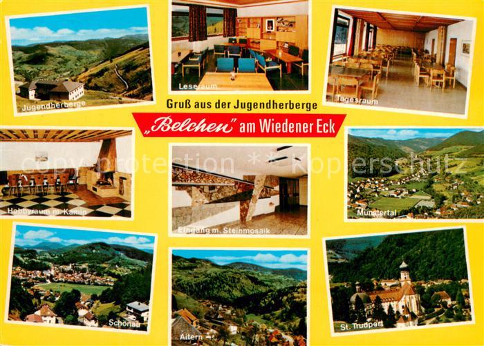 Wieden Schwarzwald Jugendherberge Belchen am Wiedener Eck Leseraum Tagesraum Sch