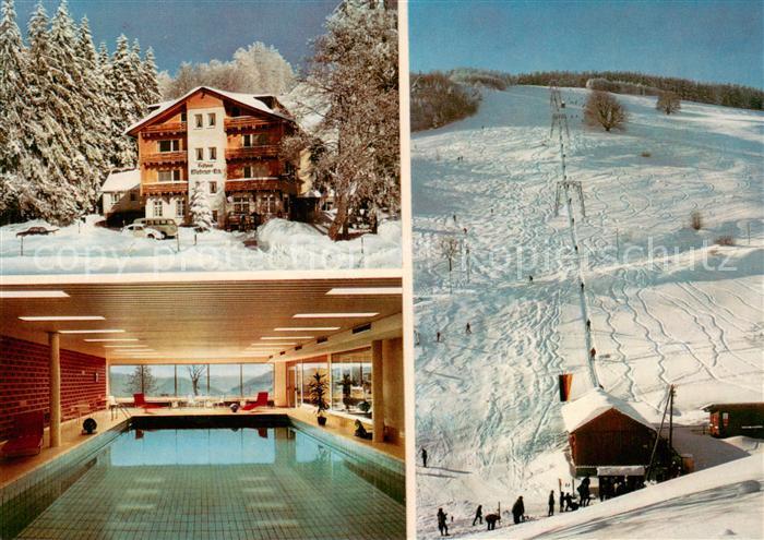 Wieden Schwarzwald Berghotel Wiedener Eck Hallenbad Skilift