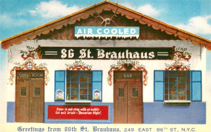 New York City 86th Street Brauhaus