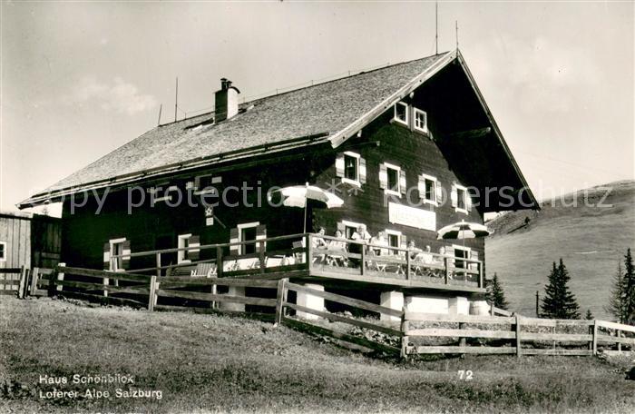 Lofer Haus Schoenblick Loferer Alpe