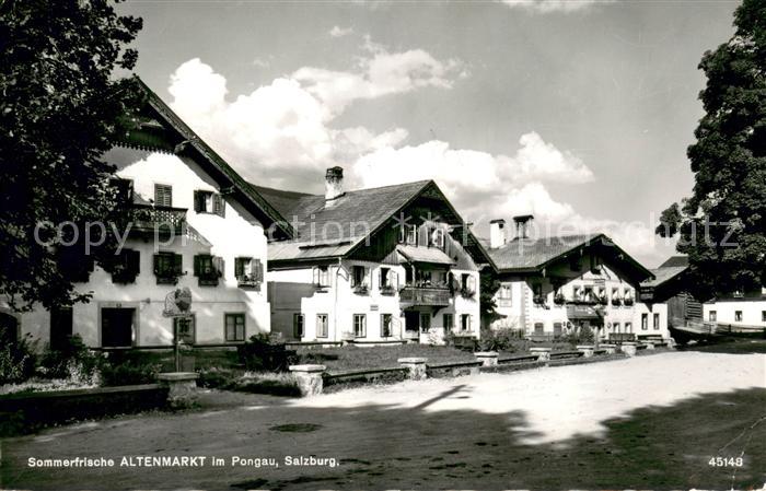 Altenmarkt Pongau Teilansicht Sommerfrische