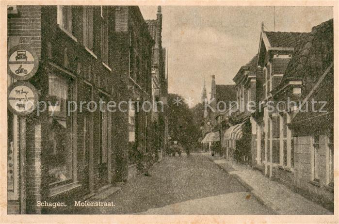 Schagen Niederlande Molenstraat
