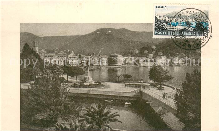 Rapallo Panorama Uferpromenade