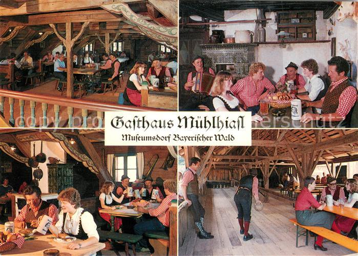 Tittling Gasthaus Muehlhiasl Museumsdorf Bayerischer Wald