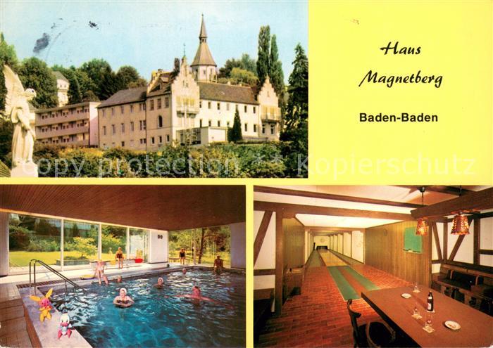 BADEN-BADEN BW Haus Magnetberg Hallenbad Kegelbahn Hotel