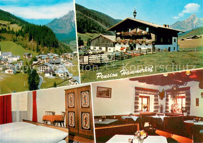 Filzmoos Pension Hammerhof Landschaftspanorama Alpen
