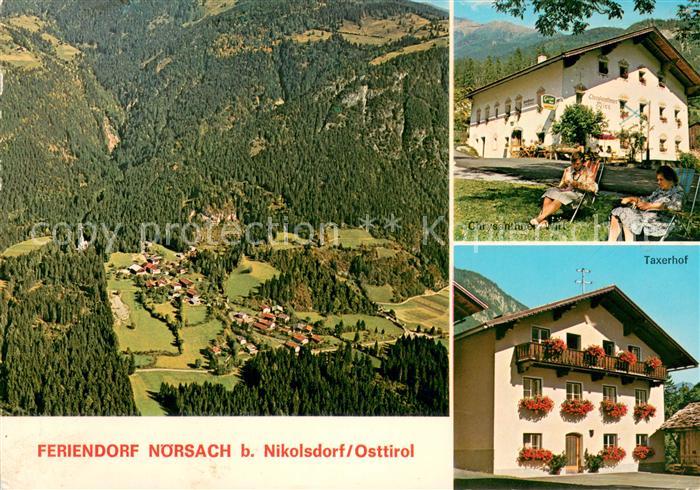Noersach Gasthaus Chrysanthner Wirt Gaestehaus Taxerhof Fliegeraufnahme