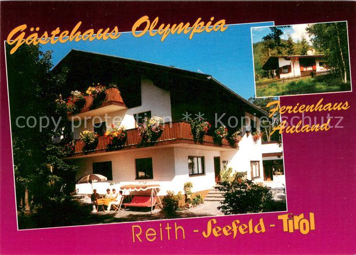 Reith Seefeld Tirol Gaestehaus Olympia und Ferienhaus Auland