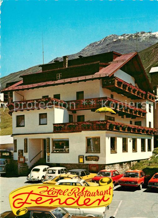 Obergurgl Soelden Tirol Hotel Restaurant Fender
