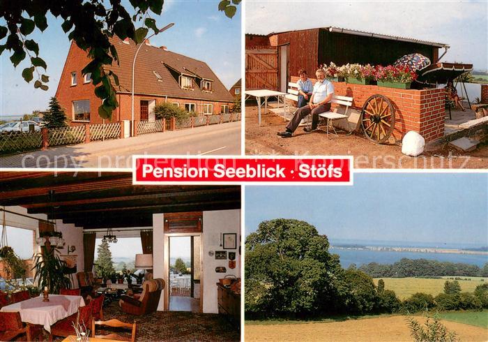Stoefs Pension Seeblick Gastraum Landschaftspanorama Meerblick