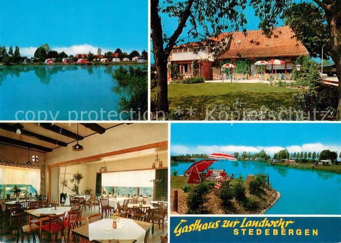 Stedebergen Gasthaus zur Landwehr Campingplatz am Landwehrsee