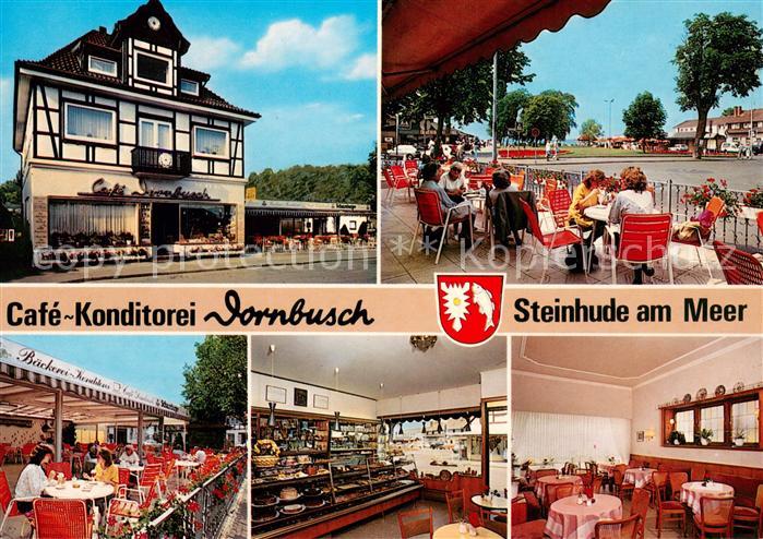 Steinhude am Meer Cafe Konditorei Dornbusch Terrasse