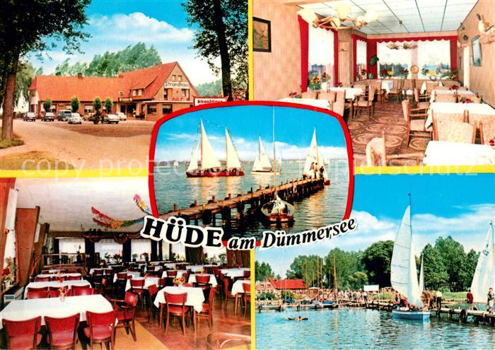 Huede Duemmer Strandhaus Piening am Duemmersee Seglerhafen Bootsanleger