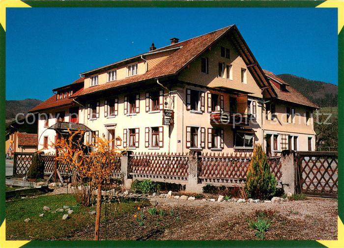 Utzenfeld Schwarzwald Gasthaus Eiche
