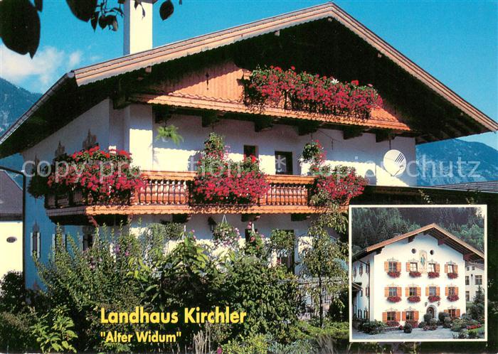 Pill Tirol Landhaus Kirchler Alter Widum Blumenschmuck