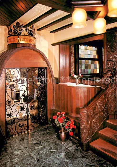 Ruedesheim Rhein Hotel und Weinhaus Lindenwirt Eingangsbereich